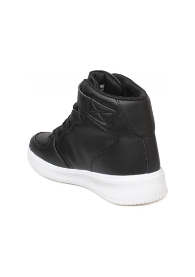 Jump 16309 Erkek Bilekli Sneaker SİYAH BEYAZ Beyaz - Siyah