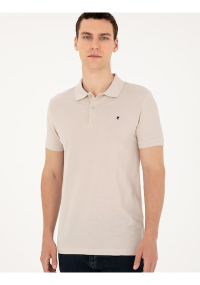 Pierre Cardin Erkek Taş Tişört Basic 50291625-vr049 Taş