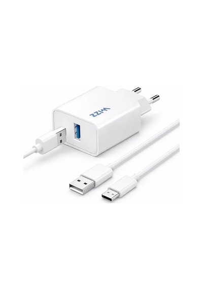 Wizz 10w Usb-a Şarj Adaptörü Ve Type-c Kablo Seti Hızlı Ve Güvenli Şarj Aleti