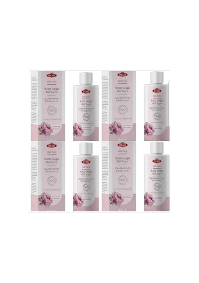 Tr Gül Kürü%100 Doğal Gül Suyu 150ml X 4 Adet Gülsuyu 116