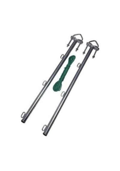 Balkon Çamaşır Askılığı - Balkon Çamaşır Kurutma Askısı - Küpeşte Çamaşır Kurutmalık - Metal Askılı Diğer