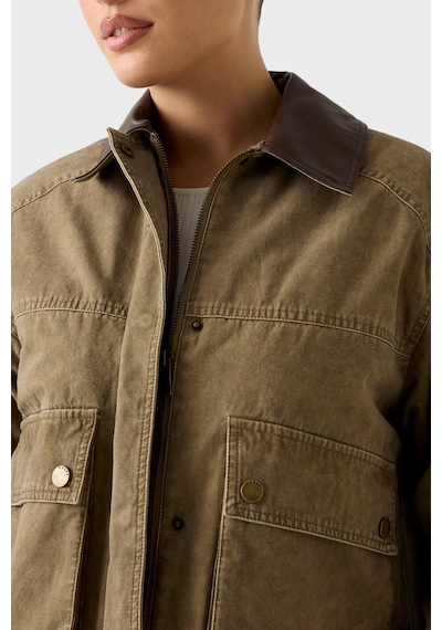 Guess Bayan Ceket W6rl51 Wl372 F8bc Yeşil Yeşil