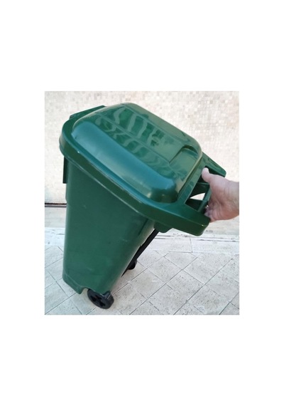 Tekerlekli Büyük Boy Pedallı 80 Litre Çöp Kovası Kapaklı Çöp Konteyneri Diğer