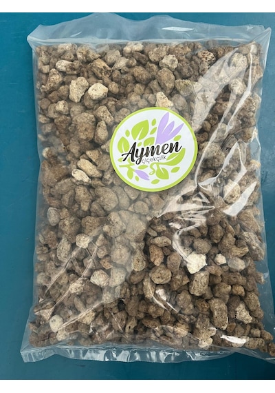 2 Adet 8-16 Mm Ponza Taşı 5 Litre - Tarım Pomzası Volkanik