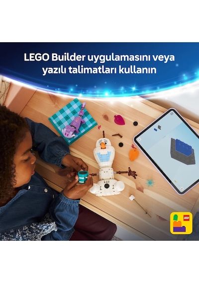 LEGO® ǀ  Disney Princess Karlar Ülkesi Olaf ve Bruni Piknik Eğlencesi 43287 – 7 Yaş ve Üzeri Çocuklar için Oyuncak Yapım Seti(478P)