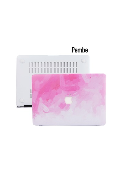 Apple Uyumlu MacBook Air Kılıf 13 İnç Paint02 Eski Usb'li Model 2010-2017 A1369 A1466 İle Pembe
