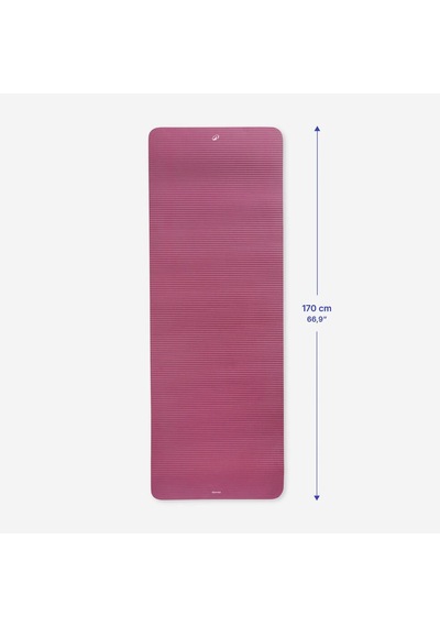 Domyos Fitness Matı - 15 Mm - Bordo Lila