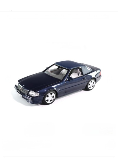 Norev 1:18 Mercedes Benz 1998 500 Sl R129 Facelift Lacivert Model Araba