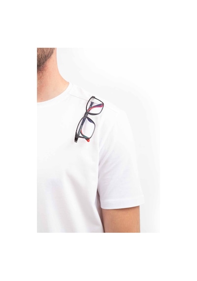 Outdoor T-shirt Günlük Pamuklu Basic Erkek Basetı03 Beyaz