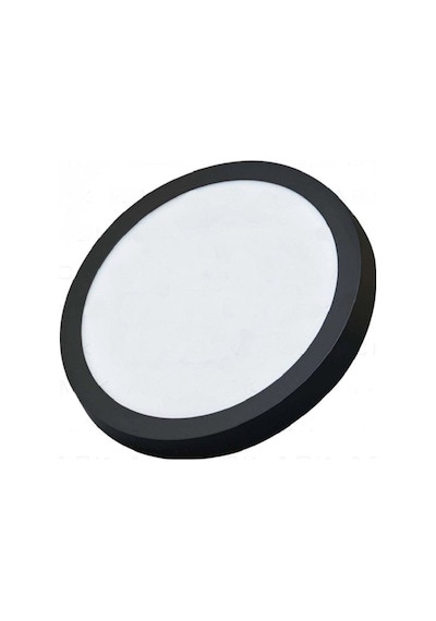 30 Watt Sıva Üstü Yuvarlak Panel Led Armatür Ct-5238 Alüminyum Siyah Kasa Beyaz Işık Diğer