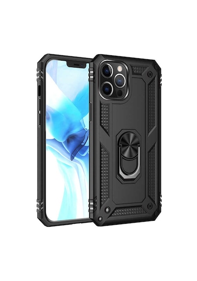 Apple Uyumlu iPhone 12 Pro Uyumlu Zore Vega Kılıf-siyah Siyah -
