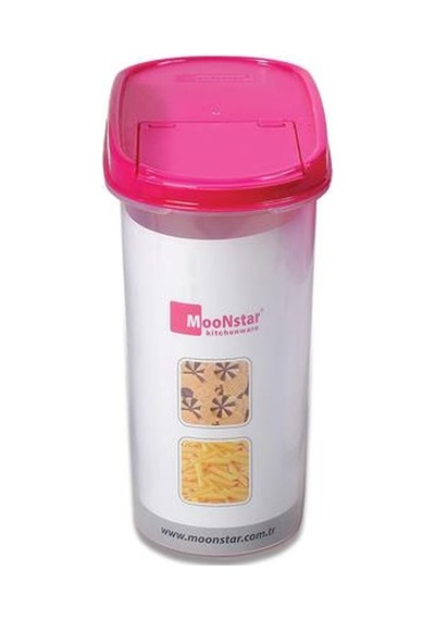 Moonstar Modüler Kapaklı Kuru Gida Saklama Kabı 18 L X 5Adet Mb Çok Renkli