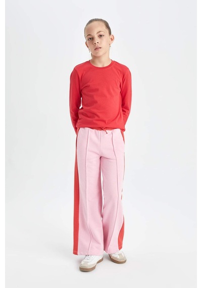 Defacto Kız Çocuk Renk Bloklu Wide Leg Geniş Bol Paça Eşofman Altı C9673A824AUPN649 Pembe Defacto Kız Çocuk Renk Bloklu Wide Leg Geniş Bol Paça Eşofman Altı C9673A824AUPN649 Pembe