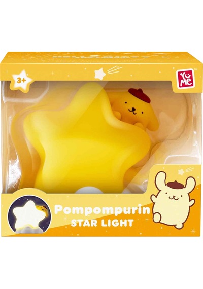 Yume Toys Işıklı Hello Kitty And Friends Yıldız Şekilli Lamba Pompompurin 11710