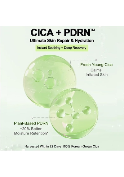 Cica Pdrn Gel Cleanser 200 Ml Hassas Ciltler İçin Nazik Jel Temizleyici Bariyer Destekleyici