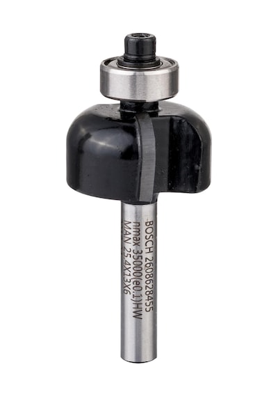 Bosch 6mm Şaftlı Dayamaklı Fitil Freze Ucu 6 25,4 54 2608628455