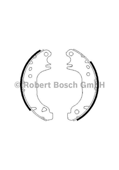 BOSCH 986487274 KAMPANA BALATA 106 / AX 86- SAXO 96- 180x30
