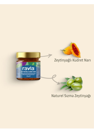 Ravla Zeytinyağlı Kudret Narı - 155g