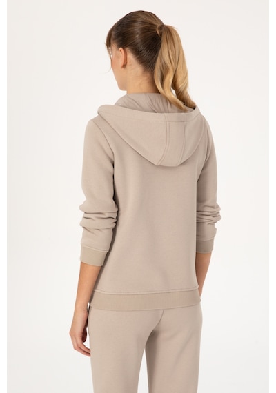 U.S. Polo Assn. U.s. Polo Assn. Kadın Taş Sweatshirt 50319111-vr049 Taş Rengi