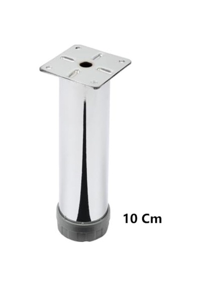 Kanepe Koltuk Çekyat Yükseltme Ayağı Tablalı Krom Metal 10 Cm 4 Adet Vidaları İle Birlikte Diğer