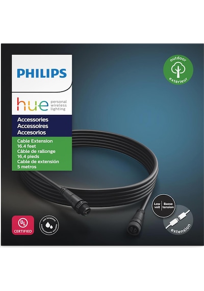 Philips Hue Outdoor Düşük Voltaj Uzatma Kablousu 5mt.