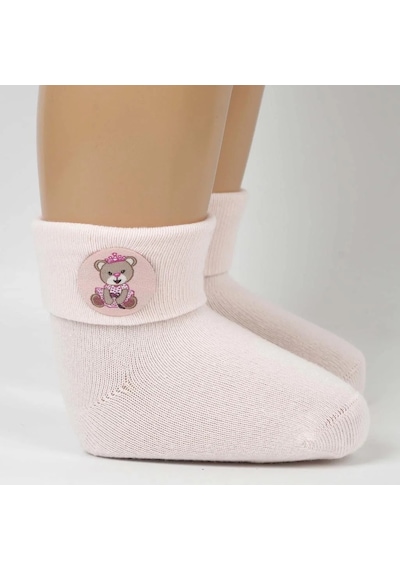 Melonika Bukre Aks Kız Bebek Soket Çorap K46292 Asorti Çok Renkli