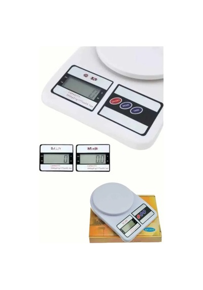Dijital Hassas 10 Kg Mutfak Terazisi Tartısı Lcd Ekran Mutfak Tartısı Reknli