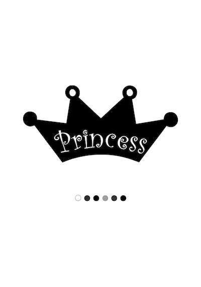 Princes Taç Sticker 15Cm
