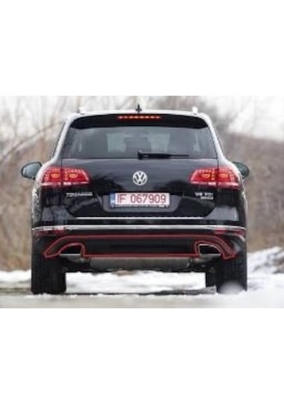Volkswagen Touareg 2015-2018 Arka Tampon Spoiler Alt Oem No: 7p6807482d9b9