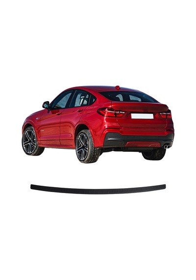 Bmw X4 F26 Suv Uyumlu 2014-2018 Abs Arka Tampon Üstü Koruma