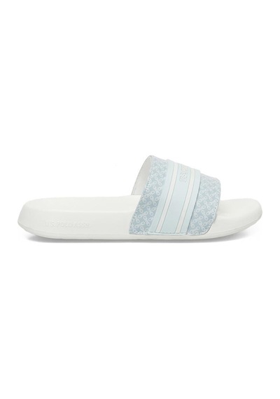 U.S. Polo Assn. U.s.polo Assn Luel 4fx Beyaz Gri Comfort Casual Günlük Spor Terlik Beyaz - Gri
