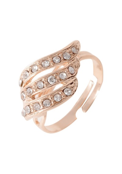 Amore Kristal Taşlı Kolye Küpe Yüzük Gelin Düğün Hediye Moda Rose Takı Seti Rose Gold
