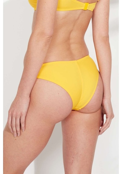 U.S. Polo Assn. Kadın Sarı Brazilian Bikini Alt 21512
