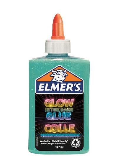 Elmers Karanlıkta Parlayan Yapıştırıcı 147 Ml Mavi 2162078