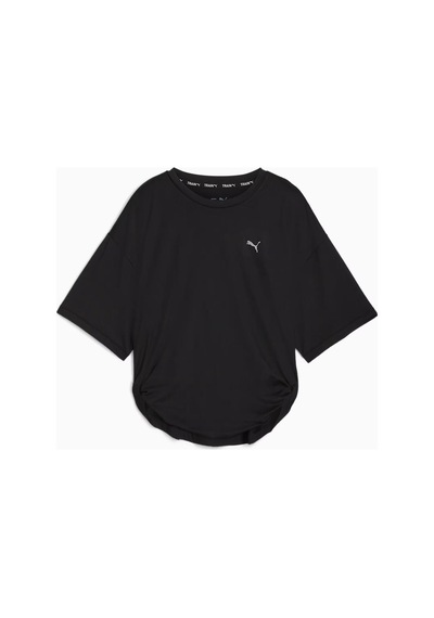 Puma Studio Twist Kadın Tişört Siyah Siyah
