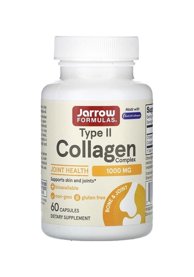 Jarrow Formulas, Type Iı Collagen Complex, 60 Capsules 500 Mg Per Capsule