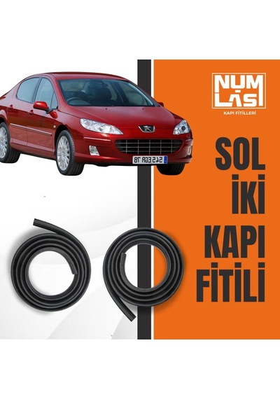 Peugeot 407 Sol Ön Ve Arka Kapı Fitili-a Kalite-numlas-nm3518