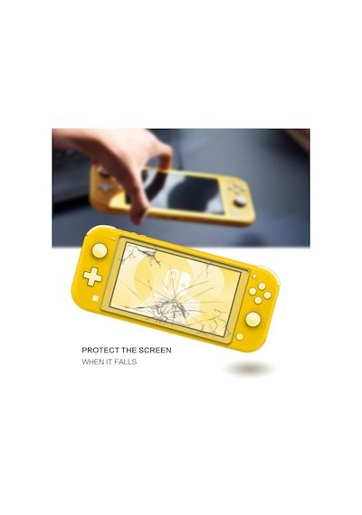 Nintendo Switch Lite Temperli Cam Ekran Koruyucu 9H