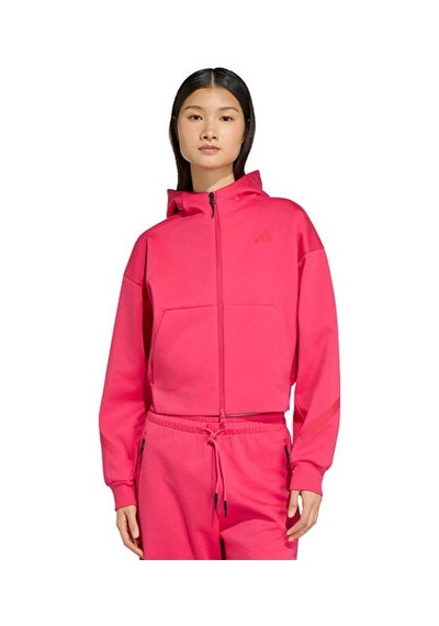 Adidas W Z.n.e. Cr Fz Kadın Günlük Ceket Kf6393 Pembe