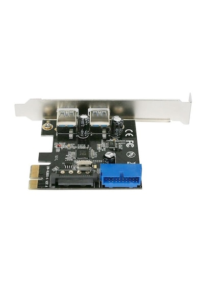 Pci Express Usb 3.0 2 Port Sata Güç 19 Pin Çoklayıcı Kart