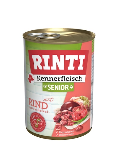Rıntı - 66 - Dana Etli Konserve Yaşlı Köpek - Spt-gld - Maması 400g