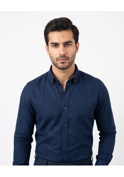 Özeniş Erkek Oxford Gömlek Regular Fit Düğmeli Yaka Kolay Ütülenebilir Pamuklu Lacivert Özeniş Erkek Oxford Gömlek Regular Fit Düğmeli Yaka Kolay Ütülenebilir Pamuklu Lacivert