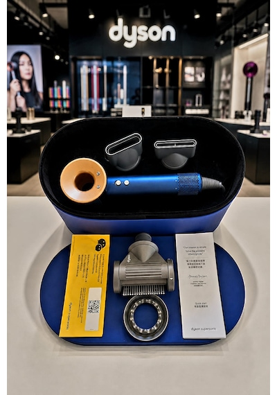 Dyson 1600 W İyonlu Saç Kurutma Makinesi Prusya Mavisi Ve Parlak Bakır