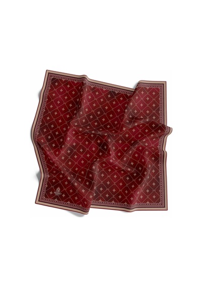 İpekal Mono Organik Pamuk Eşarp - 06247 Bordo