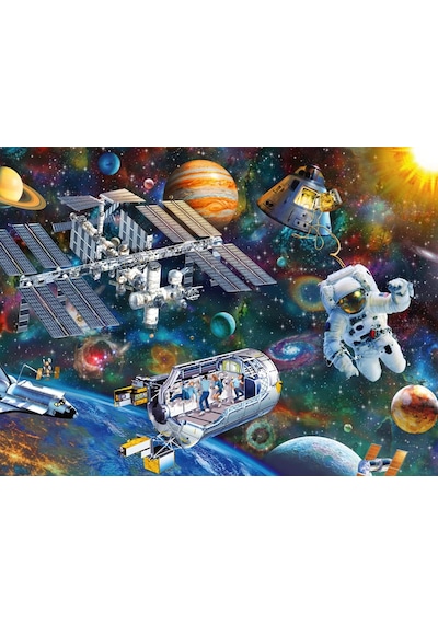 Ravensburger 200xxl Parça Cosmic Exploration Puzzle 1