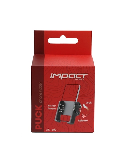 Impact Puck Bisiklet/scooter Telefon Tutucu Titreşim Sönümleyici Özellikli Çok Renkli