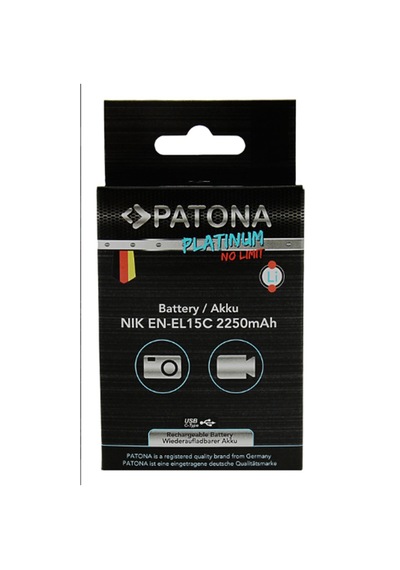 Patona Platinum Nikon EN-EL15C Usb-C Girişli Batarya Pil