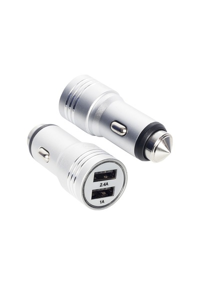 Powerway X-633 Çift Usb'li 3.1 Amper Metal Çakmaklık Araç Şarj Cihazı Diğer