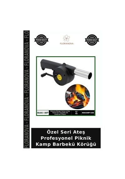 Özel Seri Ateş Profesyonel Piknik Kamp Barbekü Körüğü