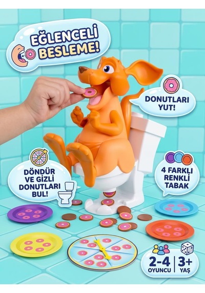 Lisanslı Gio-chi Preziosi Ürünü Doo Doo Kanguru İnteraktif Eğlenceli Aile Ve Çocuk Kutu Oyunu